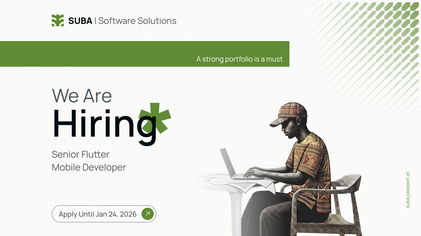 Senior Flutter Mobile Developer | Careers | Suba Software Solutions